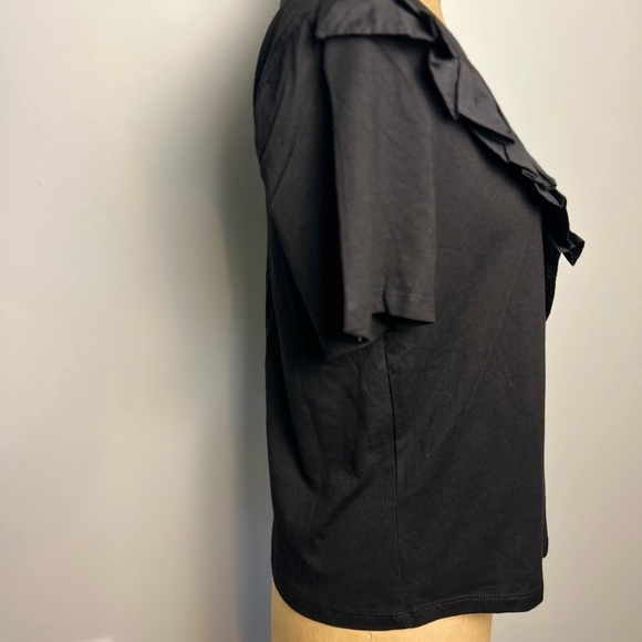 Anthropologie blank riffle Maeve t-shirt small - Picture 3 of 6